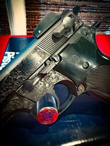 1 of 50 Beautiful Blue Factory Engraved Smith & Wesson Model 559 - 5 of 10