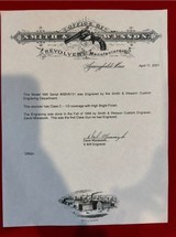 Exquisite Factory Engraved Smith & Wesson Model 686 Double Action .357 Magnum Revolver with S&W Letter - 13 of 13