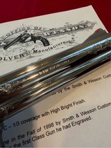 Exquisite Factory Engraved Smith & Wesson Model 686 Double Action .357 Magnum Revolver with S&W Letter - 10 of 13
