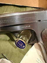 OSS Issued U.S. Colt Model 1903 Hammerless Pistol, Covert Sidearm of America's Wartime Spies - 8 of 18