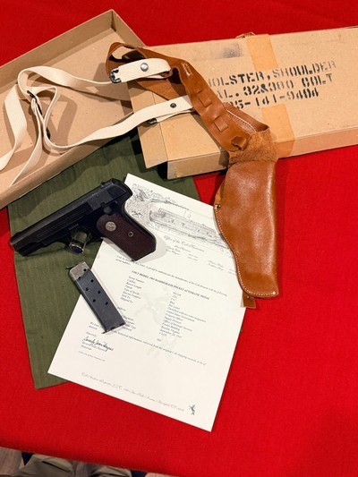 OSS Issued U.S. Colt Model 1903 Hammerless Pistol, Covert Sidearm of America's Wartime Spies