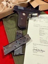 OSS Issued U.S. Colt Model 1903 Hammerless Pistol, Covert Sidearm of America's Wartime Spies - 11 of 18