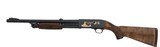 Cased and Engraved & Gold Inlaid 12 Gauge Ithaca Model 37 L.A.P.D. 200th Anniversary Commemorative Slide Action Shotgun with extra 18 1/2-inch barrel. - 5 of 5
