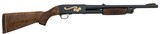 Cased and Engraved & Gold Inlaid 12 Gauge Ithaca Model 37 L.A.P.D. 200th Anniversary Commemorative Slide Action Shotgun with extra 18 1/2-inch barrel. - 4 of 5