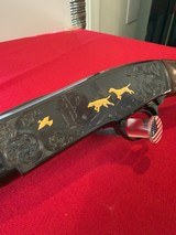 Winchester Model 42 A Robertson Master Engraved Signed Gold Inlaid .410 Ga - 1 of 19