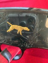 Winchester Model 42 A Robertson Master Engraved Signed Gold Inlaid .410 Ga - 9 of 19