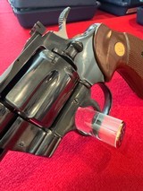 Stunning Blued4 Inch Colt Python 1981 With Colt Letter, Factory Box and Papers - 18 of 21