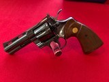 Stunning Blued4 Inch Colt Python 1981 With Colt Letter, Factory Box and Papers - 15 of 21