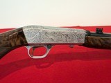 Beautiful Factory Engraved Browning 22 Auto Grade III with original labels