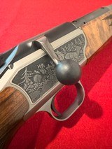 Factory Game Scene Engraved Blaser Luxus R93 Bolt Action Rifle 7X57MM - 11 of 14