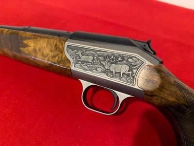 Factory Game Scene Engraved Blaser Luxus R93 Bolt Action Rifle 7X57MM