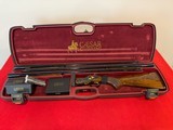 Caesar Guerini Magnus Color Case Gold Inlay Engraved 3 Barrel Set - 1 of 11