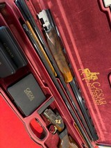 Caesar Guerini Magnus Color Case Gold Inlay Engraved 3 Barrel Set - 11 of 11