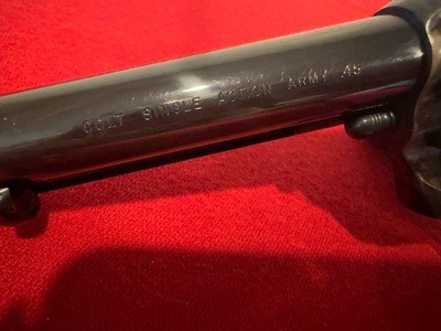 Colt Third Gen Single Action Army 45 Revolver - Image 4 of 7