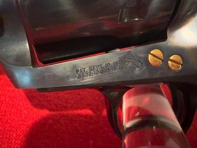 Colt Third Gen Single Action Army 45 Revolver - Image 5 of 7
