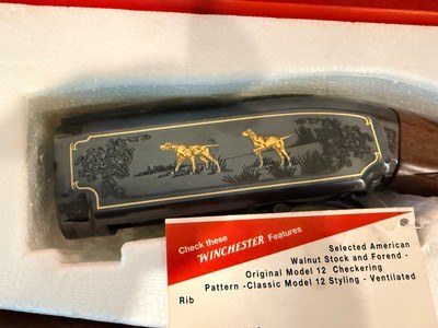 20 Gauge Factory Engraved 1993 Winchester Model 12 Grade IV **Serial #42** - Image 3 of 19