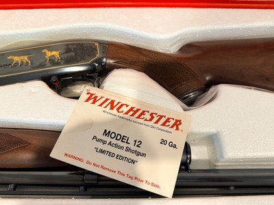 20 Gauge Factory Engraved 1993 Winchester Model 12 Grade IV **Serial #42** - Image 6 of 19