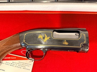20 Gauge Factory Engraved 1993 Winchester Model 12 Grade IV **Serial #42** - Image 11 of 19