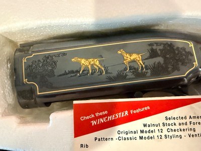 20 Gauge Factory Engraved 1993 Winchester Model 12 Grade IV **Serial #42** - Image 5 of 19