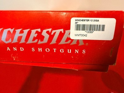 20 Gauge Factory Engraved 1993 Winchester Model 12 Grade IV **Serial #42** - Image 16 of 19