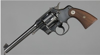 1927 Colt Officers Model Target Double Action Revolver - COLT LETTER ORDERED - Image 1 of 4