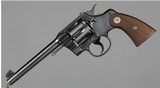 1927 Colt Officers Model Target Double Action Revolver - COLT LETTER ORDERED - Image 1 of 4