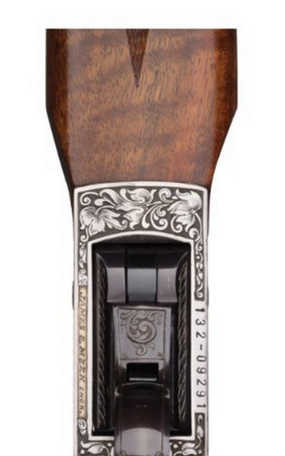 James B. Meek Signed and Master Game Scene Engraved Ruger No. 1-B Falling Block Single Shot Rifle with Scope In Caliber 22-250 Rem - Image 3 of 5