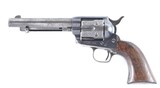 PRIME CUSTER RANGE 1874 COLT 45 ARTILLERY MODEL SINGLE-ACTION ARMY REVOLVER WITH KOPEC LETTER - Image 1 of 11