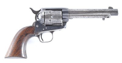 PRIME CUSTER RANGE 1874 COLT 45 ARTILLERY MODEL SINGLE-ACTION ARMY REVOLVER WITH KOPEC LETTER - Image 2 of 11