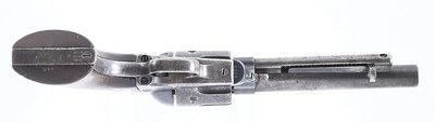 PRIME CUSTER RANGE 1874 COLT 45 ARTILLERY MODEL SINGLE-ACTION ARMY REVOLVER WITH KOPEC LETTER - Image 7 of 11
