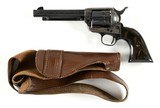 1958SECOND GENERATION COLT SINGLE ACTION ARMY REVOLVER IN 38 SPECIAL WITH 51/2 INCH BARREL - 1 of 2