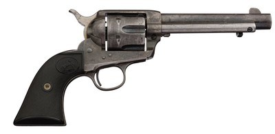 Historic First Generation Colt Frontier Six Shooter Single Action Army Revolver Associated with the Range Wars Caliber 44-40 WCF - Image 3 of 24
