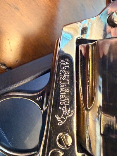 Colt Single Action Army Revolver – Rare .44 Special – Nickel Finish – 43/4” Barrel – 3rd Generation - Image 3 of 9