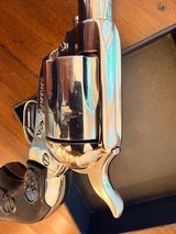 Colt Single Action Army Revolver – Rare .44 Special – Nickel Finish – 43/4” Barrel – 3rd Generation - Image 5 of 9