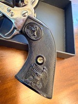 Colt Single Action Army Revolver – Rare .44 Special – Nickel Finish – 43/4” Barrel – 3rd Generation - Image 4 of 9