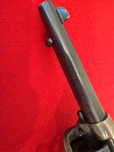 1970 Colt Single Action Army 2nd Gen .45 Colt 5.5” - Image 4 of 8
