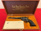 1978 Colt Custom Shop Factory Engraved SAA .45 Colt 7.5”