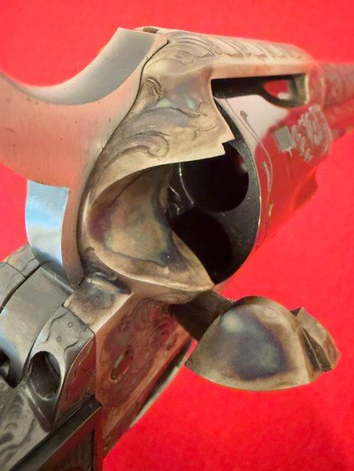 1978 Colt Custom Shop Factory Engraved SAA .45 Colt 7.5” - Image 8 of 8
