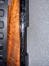 “His & Hers” Custom Weatherby Mark V Presentation Rifles – Safari Club International Gold Inlay & Exhibition Walnut – 7mm Back Country .280 Ackley Imp - Image 7 of 25