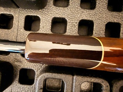 “His & Hers” Custom Weatherby Mark V Presentation Rifles – Safari Club International Gold Inlay & Exhibition Walnut – 7mm Back Country .280 Ackley Imp - Image 21 of 25
