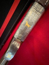Factory Engraved and Gold Inlaid Browning 28 Gauge Citori Grade VI Over/Under Shotgun with Case - Image 12 of 13