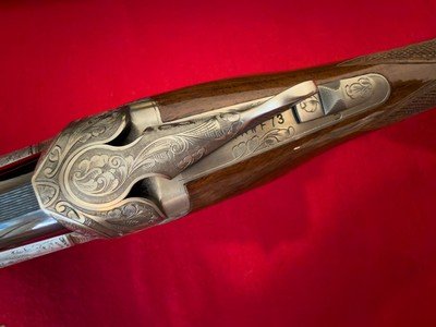 Factory Engraved and Gold Inlaid Browning 28 Gauge Citori Grade VI Over/Under Shotgun with Case - Image 9 of 13