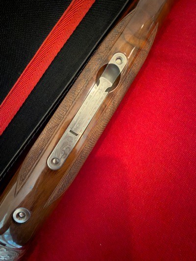 Factory Engraved and Gold Inlaid Browning 28 Gauge Citori Grade VI Over/Under Shotgun with Case - Image 13 of 13