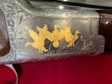 Factory Engraved and Gold Inlaid Browning 28 Gauge Citori Grade VI Over/Under Shotgun with Case - Image 10 of 13