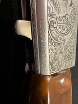 Factory T. Naka Signed and Engraved .22 Auto Grade III Semi-Automatic Rifle with Box - Image 12 of 13