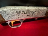 Factory T. Naka Signed and Engraved .22 Auto Grade III Semi-Automatic Rifle with Box - Image 10 of 13