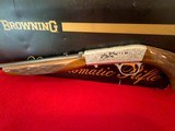 Factory T. Naka Signed and Engraved .22 Auto Grade III Semi-Automatic Rifle with Box - Image 8 of 13