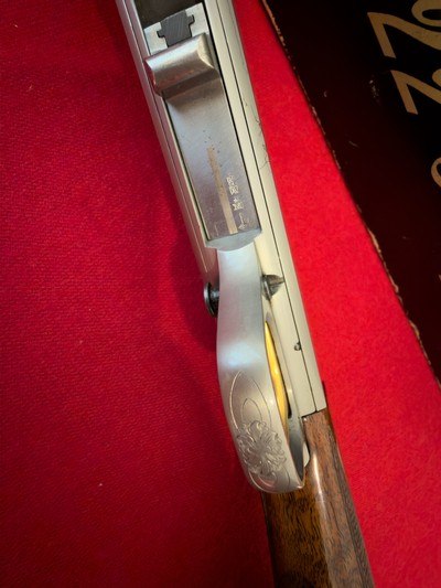 Factory Engraved Belgian Browning .22 Auto Grade II Semi-Automatic Rifle with Box - Image 7 of 11
