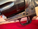 COLT SINGLE ACTION ARMY EARLY GEN 2 NICKEL FINISH FAUX MOTHER OF PEARL GRIPS IN .45 COLT - Image 3 of 10