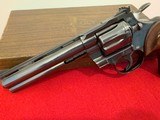 EARLY COLT PYTHON .357 MAGNUM REVOLVER (1962) – 6" BARREL – ROYAL BLUE – BOXED - Image 9 of 11